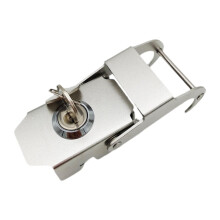 Motorcycle Rear Trunk Lock Stainless Steel 9 cm x 4 cm
