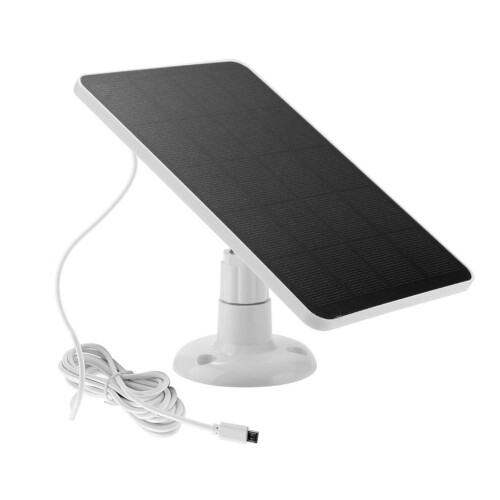 Solar Panel for Blink Camera 4W 5V Outdoor Charger with 2