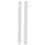 White Plastic Side-Mount Drawer Slides 6