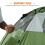 Black Plastic Tent Joints for Outdoor Adventure 4Pcs 7