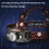 Outdoor Motion Headlamp with Large-Capacity Rechargeable 4