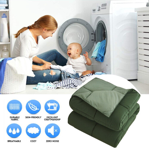 Down Alternative Comforter Set 3-Piece Twin Queen King 1