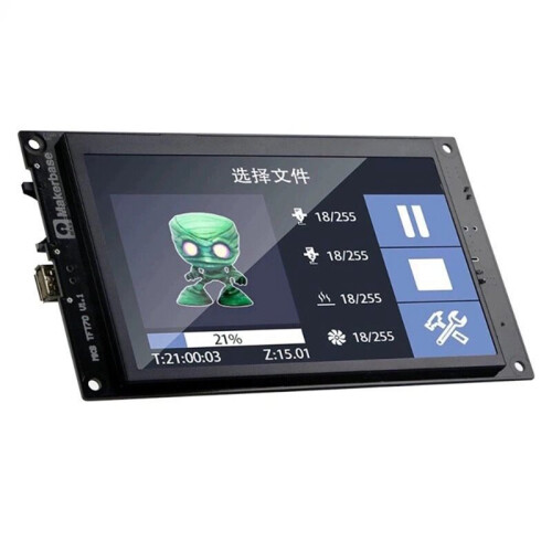 Makerbase MKS TFT70 3D Printer Display 7-Inch TFT Full-Color Touchscreen 3D Printer Parts 1