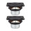 Loudspeaker 10W 6Ohm 2-inch Round Aluminum Full-Range 8