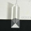 Optical Glass Triple Triangular Prism 20x20x90mm 2