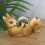 Squirrel Tape Dispenser Resin Desktop Decor 1pc 5