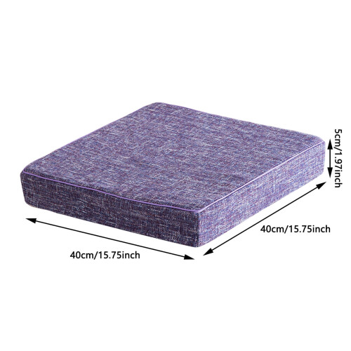 Square Foam Chair Cushion 15.75 inch 1