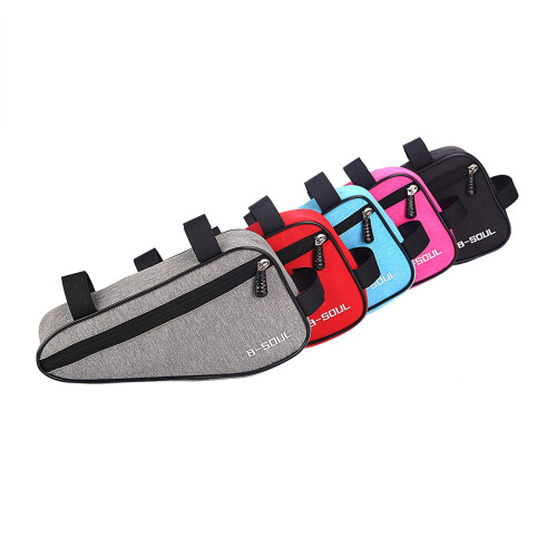 Bike Frame Bag Triangle Lightweight Front Beam Storage Pouch 2