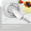 Raindrops Stainless Steel Silverware Set Silver Long Handle 8