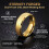Stainless Steel Wedding Ring 7mm Sandblasted Polished 2