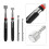 Retractable Magnetic Sweeper Black 4 pcs Telescopic 6