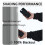 Blackout Curtains with Sheer Overlay 3 Pcs 4
