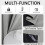 Blackout Curtains with Sheer Overlay 3 Pcs 5