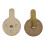 E-Scooter Disc Brake Pads Resin or Copper Base 1 Pair 2