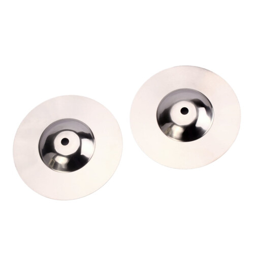 Pretyzoom Crash Cymbals Silver 2 Pieces 2