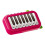 Pocket Piano 15-Key Illuminated 3-Tone Red 1