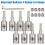 Car Audio AMP Ground Wire Pin AWG Reducer Terminal 6