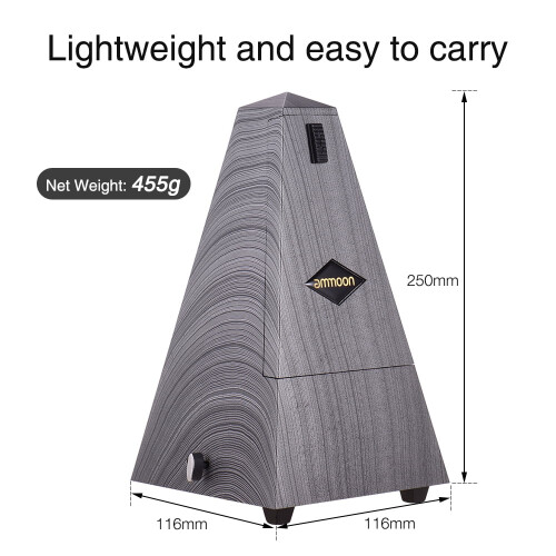 Universal Pyramid Mechanical Metronome ABS Material 1 Piece 1