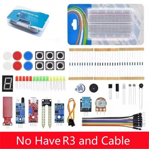 400 Tie-Points Breadboard DIY Project  Kit for   R3 Electronic Component Set 2