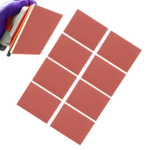 Sanding Sponges 1200-Grit Ultra-Thin 3x4 in 100-Pack 1