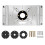 Aluminum Alloy Router Insert Plate for Woodworking Benches 1