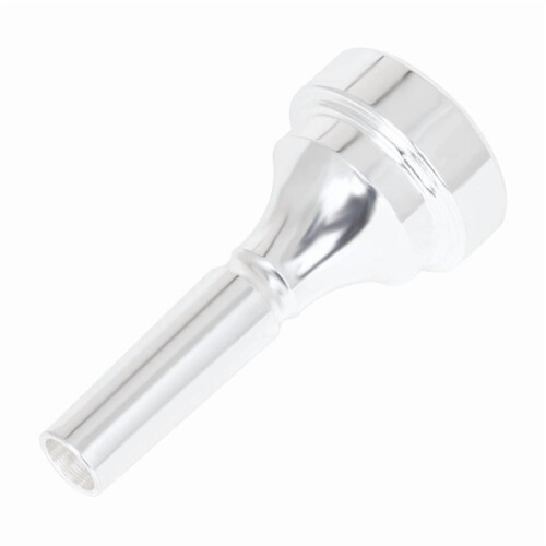 B Flat Cornet Mouthpiece Silver Plated Brass 4B 1