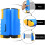 Ping Pong Paddle Set with Retractable Net and Carry Bag 2