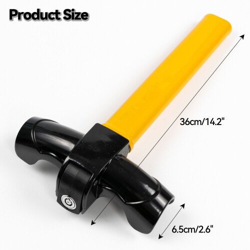 Steering Wheel Lock Anti-Theft Device with 2 Keys 2