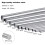 304 Stainless Steel Round Rod 3mm x 200mm 10Pcs 2