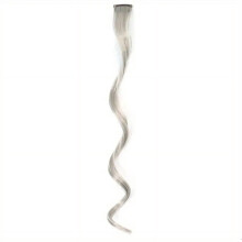 Wavy Synthetic Clip-In Hair Extensions Light Grey 6-Pack 18