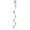 Wavy Synthetic Clip-In Hair Extensions Light Grey 6-Pack 18 1
