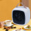 Desktop Heater with Fan Settings Portable Electric Heater 4