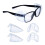 Glasses Shield Protectors Plastic Compact 4-Hole or 2-Hole 2