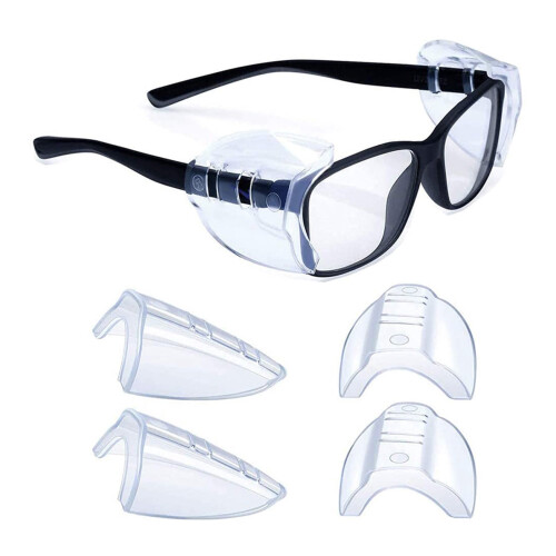 Glasses Shield Protectors Plastic Compact 4-Hole or 2-Hole 1