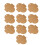 Heart Clasp Envelope Set Brown 4x6 Inch 10 or 50 pcs 1