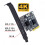 PCIe 4x to Dual USB-C and 4K60 Display Adapter 2