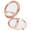 Rose Gold Foldable Makeup Mirror with Rhinestones Travel 5