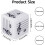 Oversized Christmas Gift Exchange Dice 4 Inch 2