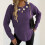 Women's Solid Floral Sweater Round Neck Long Sleeve Knit Top 4