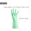 Macaron Green Kitchen Gloves Waterproof Durable 1 Pair 5