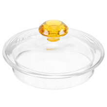 Chinese Tea Mug Lid Transparent Tight Seal 1 Piece