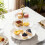 Plastic 3-Tier Cake Stand Set 4-Piece 5