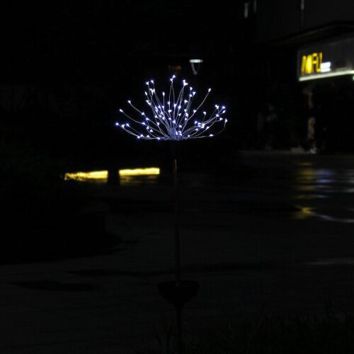 Solar LED Firework Lights Outdoor Garden Decor 90/120/150 2