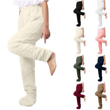 Women's Fleece-Lined Leggings High Waist Thermal Pants S-XXL