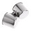 Stainless Steel Double Cup Bird Feeder with Clamp 5