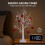 Heart-Shaped Birch Tree Lamp LED White 1 Piece 7