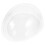 Hemoton Transparent Plastic Wig Stand Dome Shape 3 pcs 1