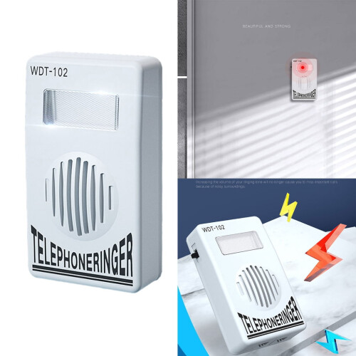 External Loud Telephone Ringer Amplifier for Clearer Calls 1