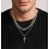 Cross Necklace Set Stainless Steel 3 pcs 2