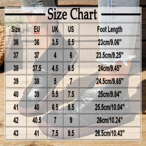 Blue Women's Ankle Boots Winter Casual Flat Sole with Side 2